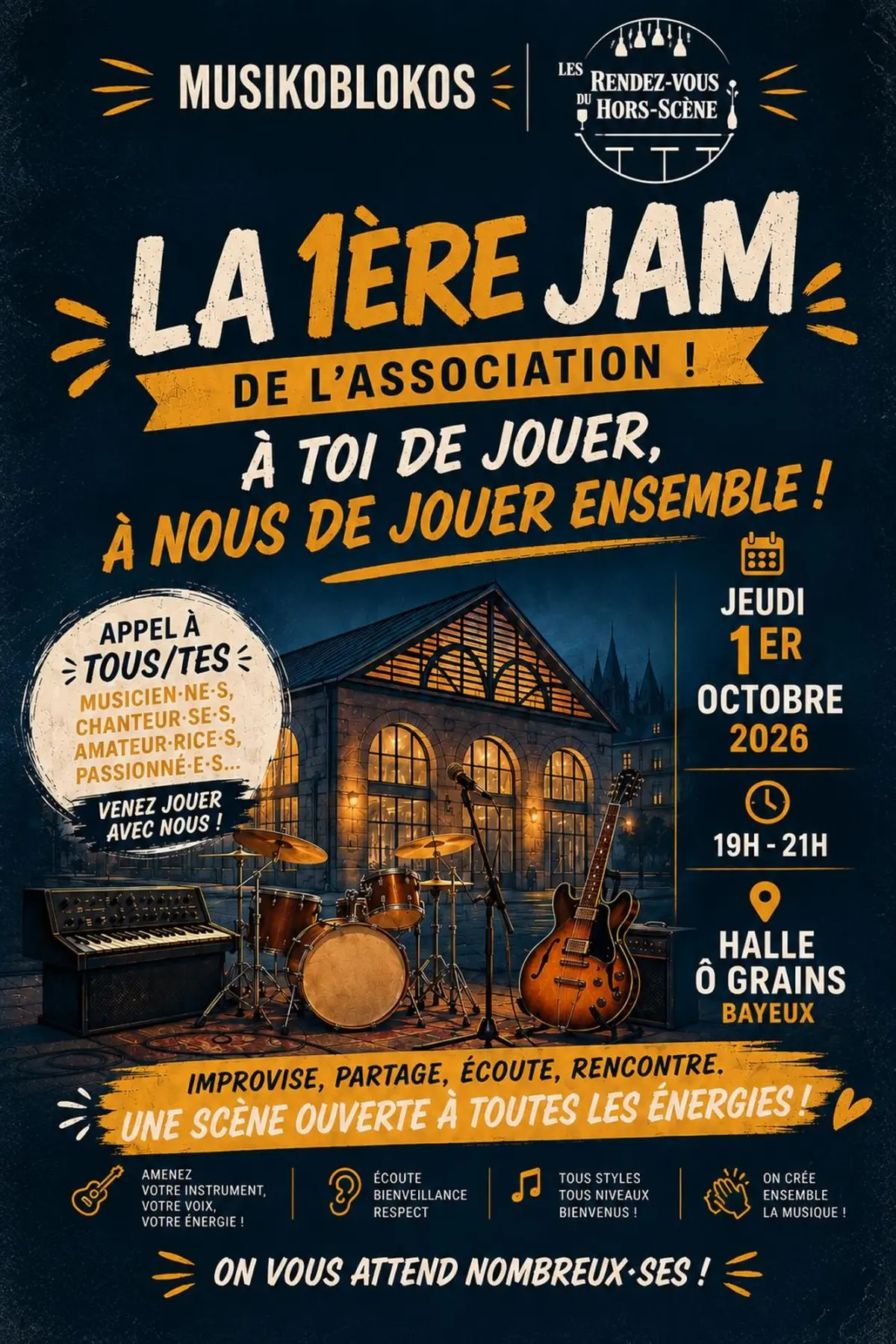 1ère Jam de l'association Musikoblokos