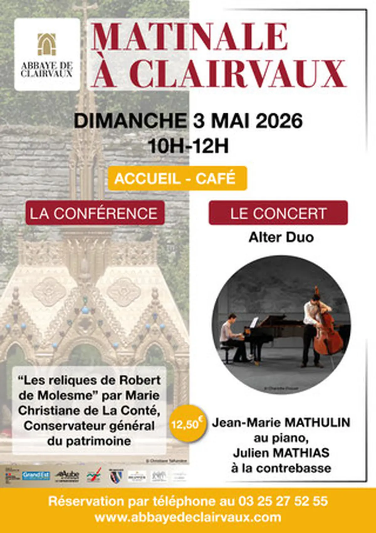 1ère matinale de l'Abbaye de Clairvaux