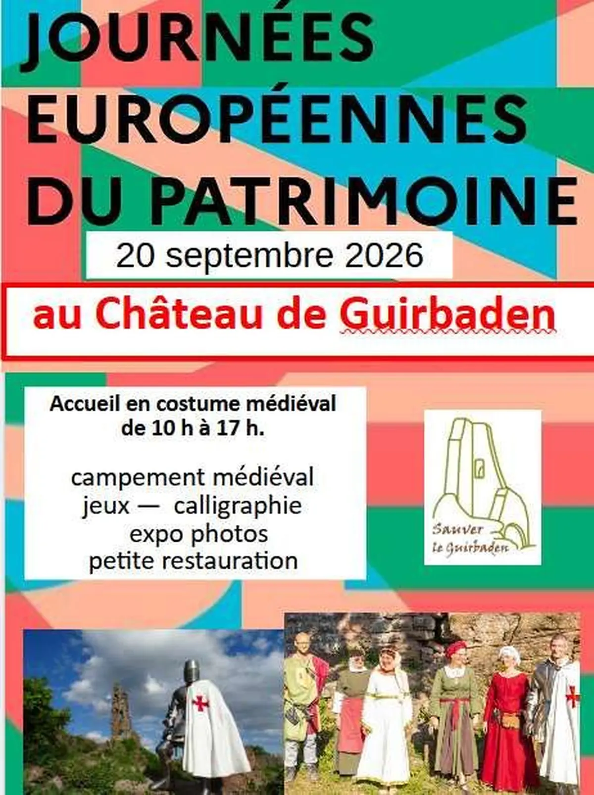 Journée Européenne du Patrimoine au château de Guirbaden