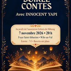 Soirée contes solidaire - INNOCENT YAPI