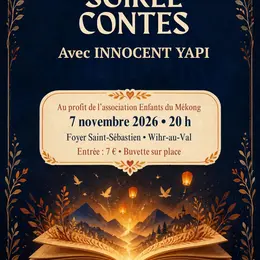 Soirée contes solidaire - INNOCENT YAPI