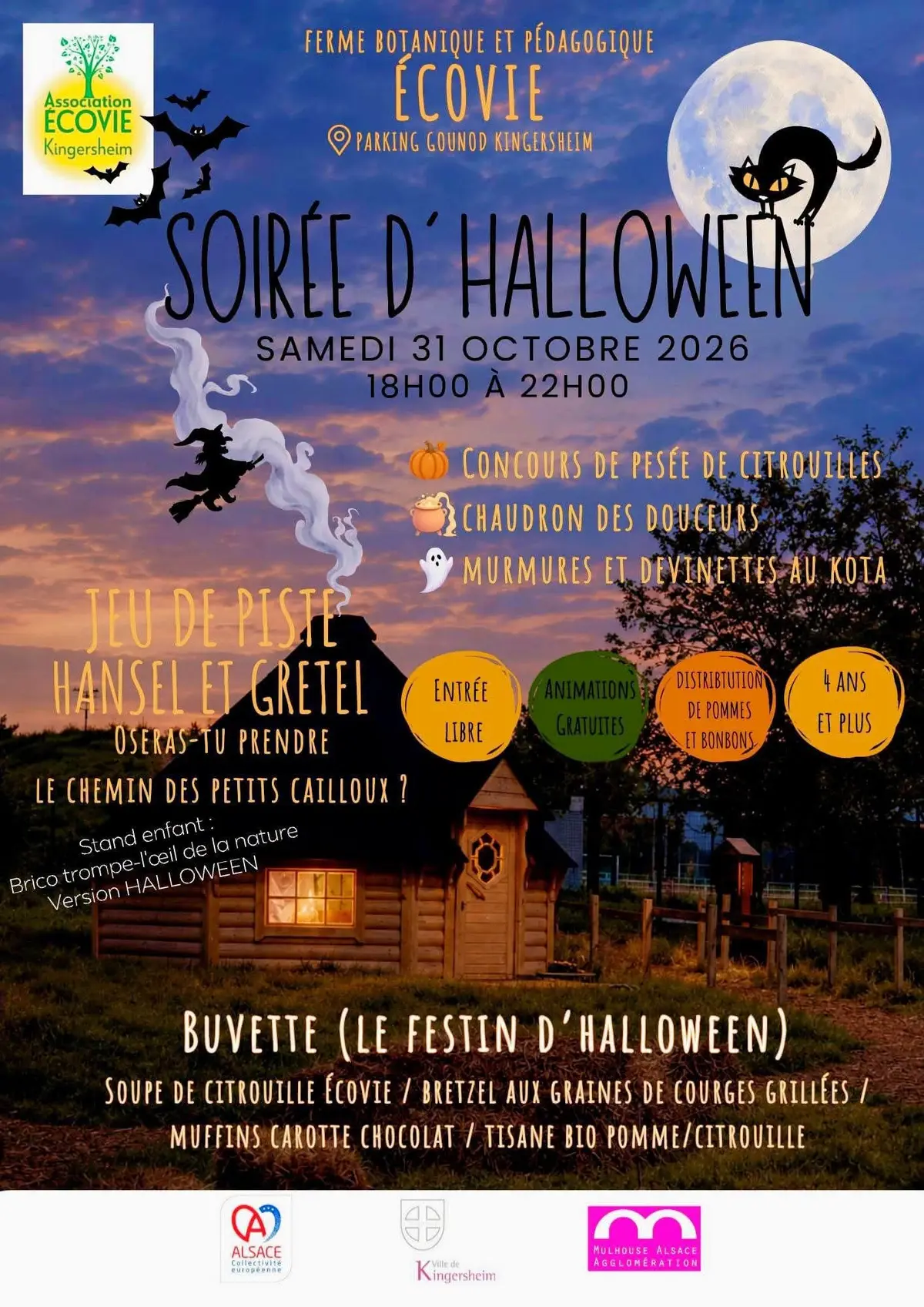 Halloween à la ferme Écovie 