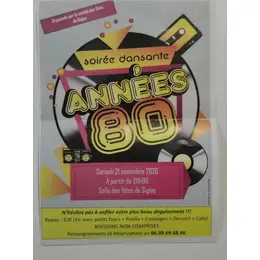 Diner - Soirée dansante Années 80