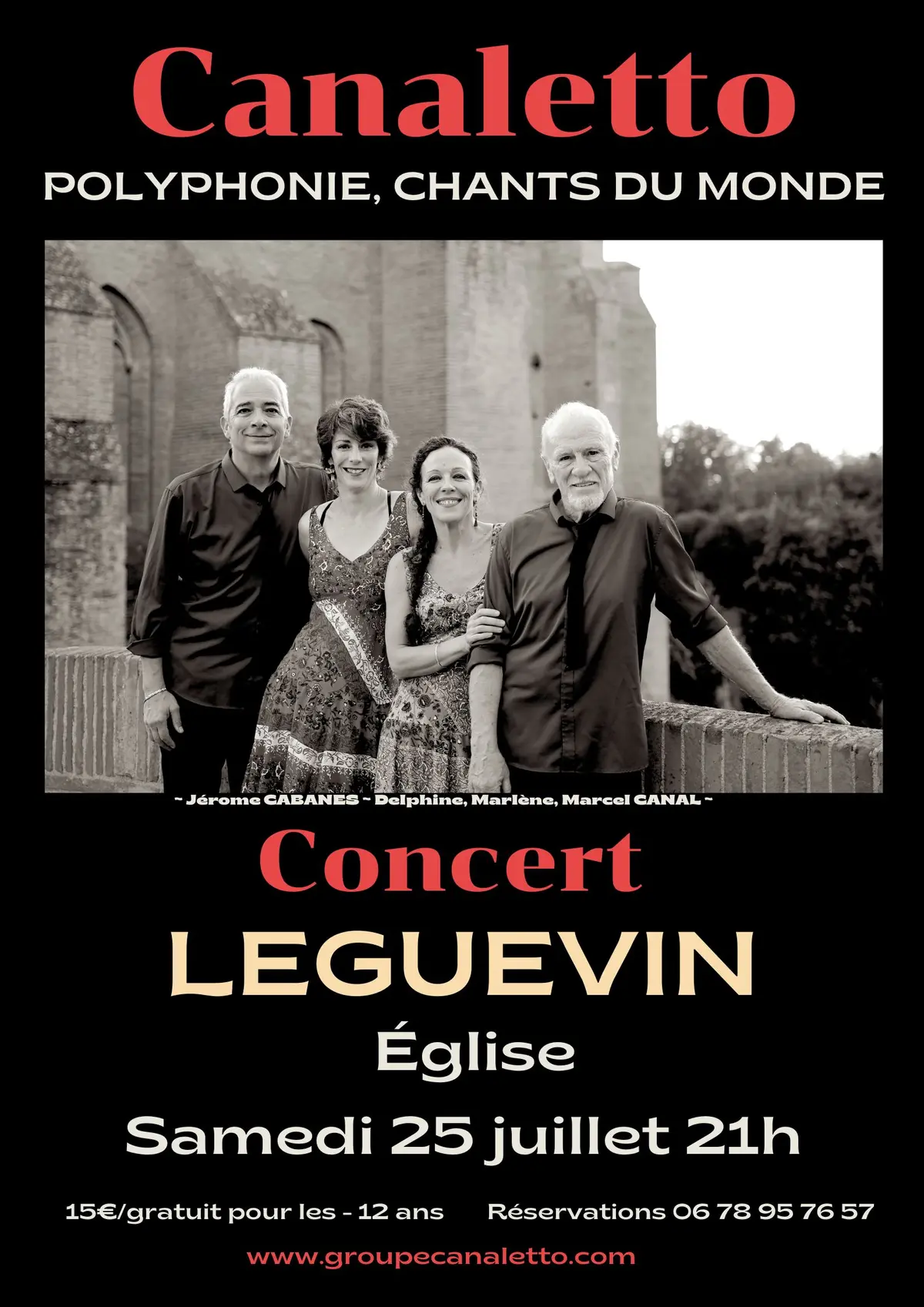 Polyphonies à l'église de LEGUEVIN