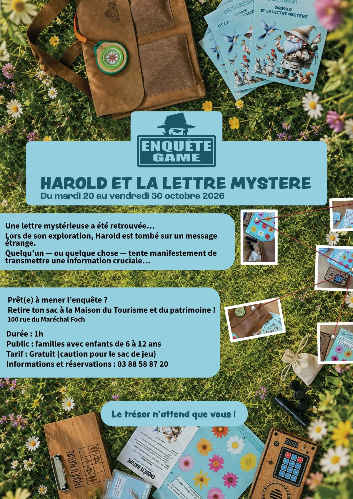 Harold et la lettre mystère : une enquête à mener en famille