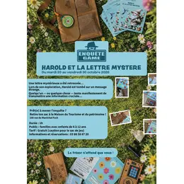 Harold et la lettre mystère : une enquête à mener en famille