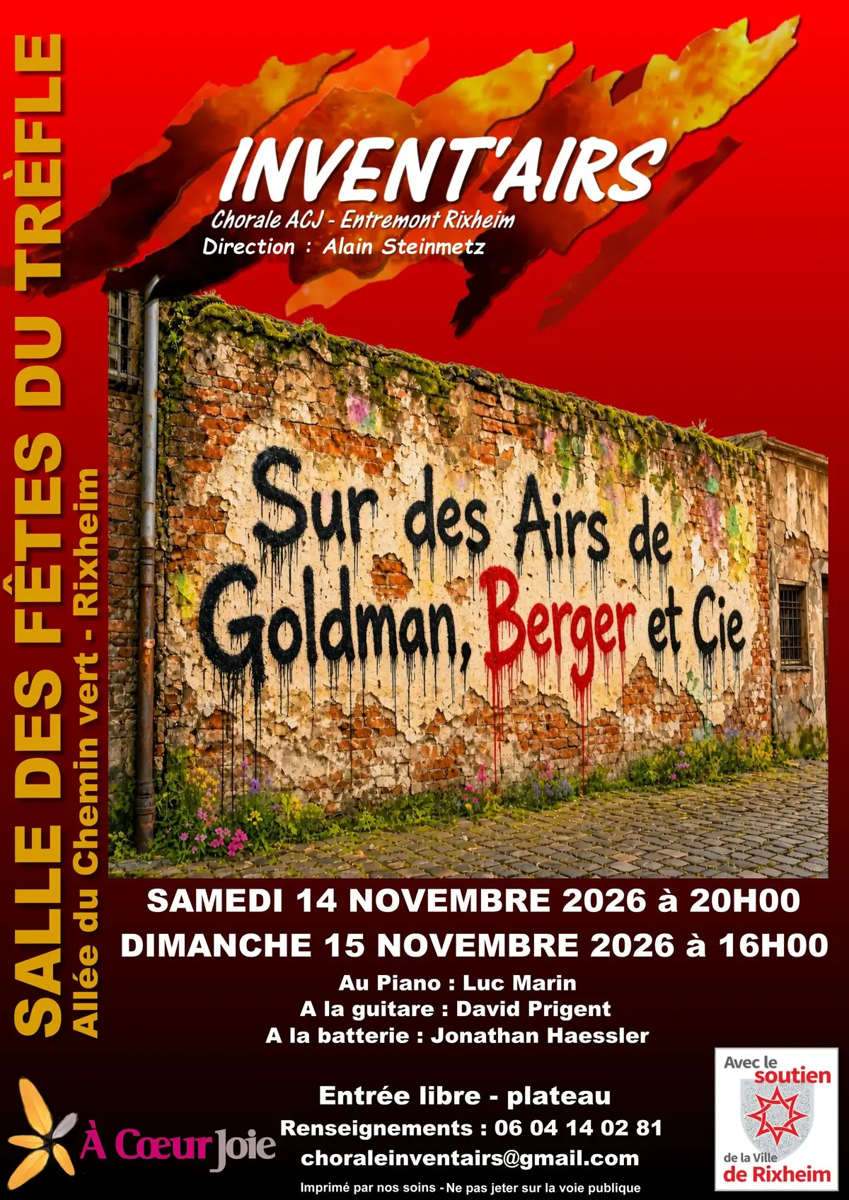 Sur des Airs de Goldman, Berger et Cie