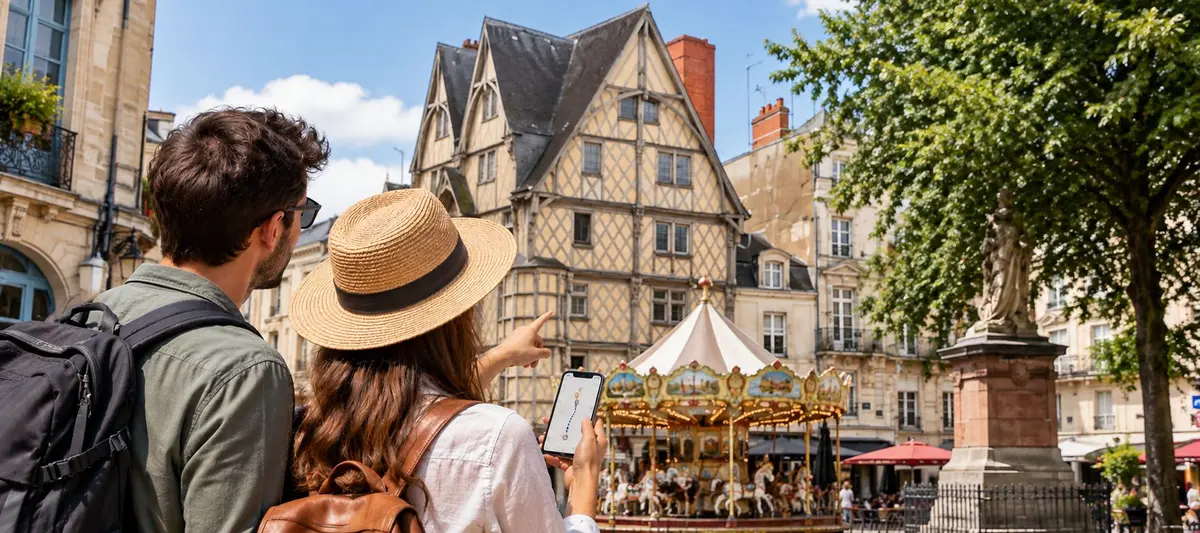 Jeu de piste Les incontournables d'Angers - Explorano