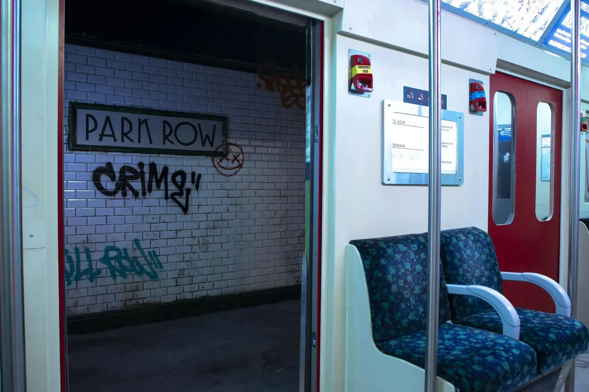 Le métro de Gotham City