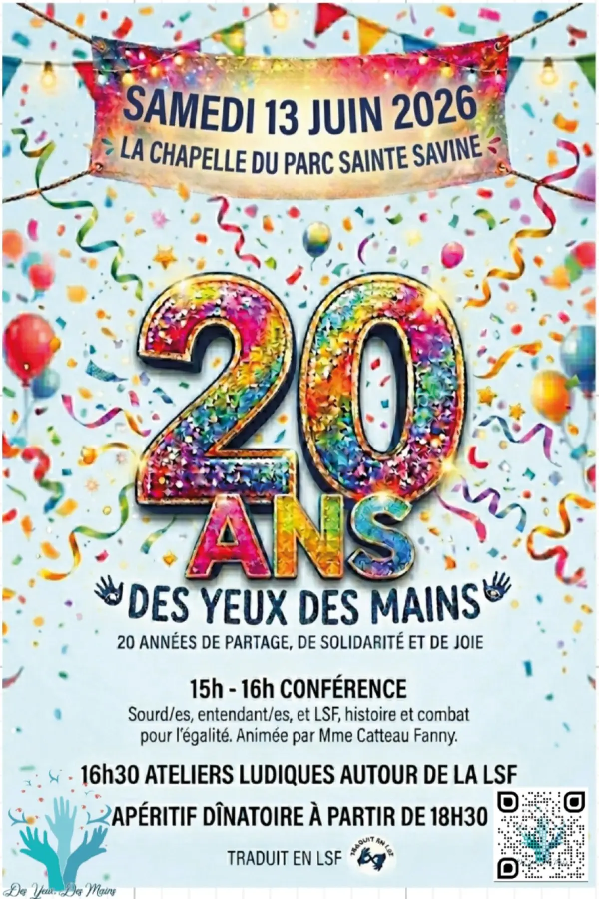 20 ans Des Yeux Des Mains