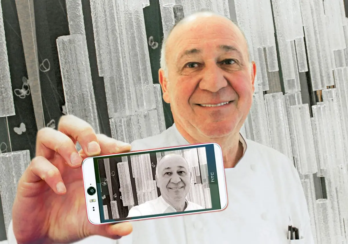 Marc Haeberlin en mode selfie !