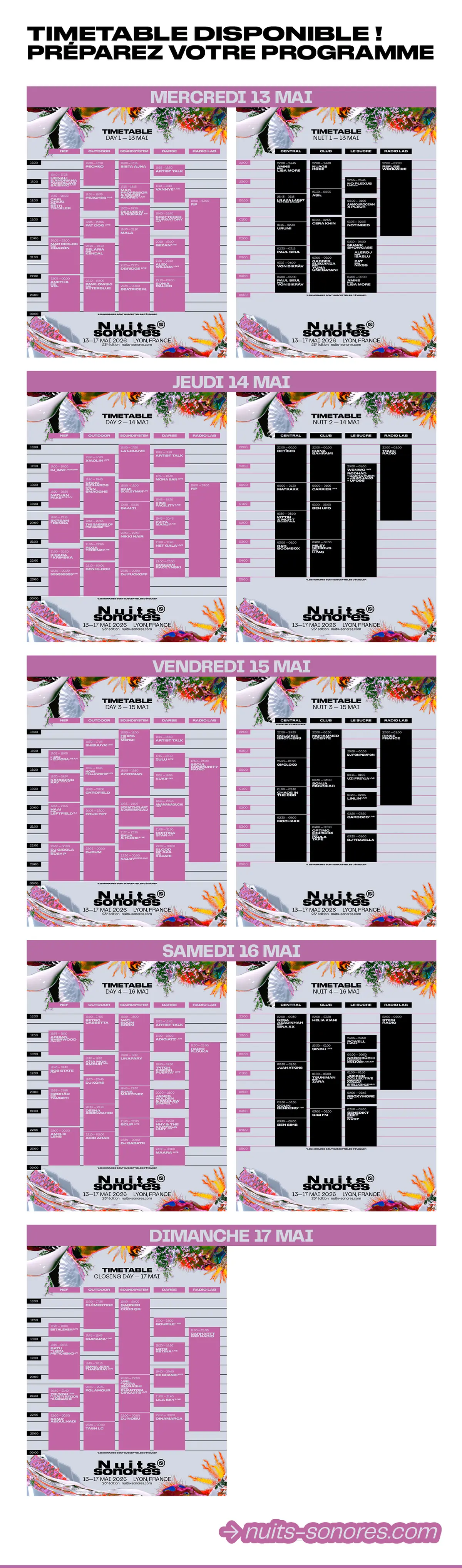 Nuits sonores à Lyon : le festival électronique incontournable de mai