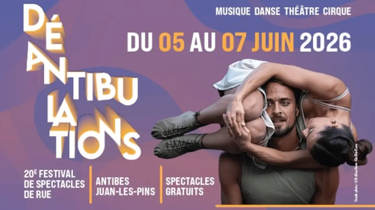 Les Déantibulations, le festival des arts de la rue à Antibes Juan-les-Pins