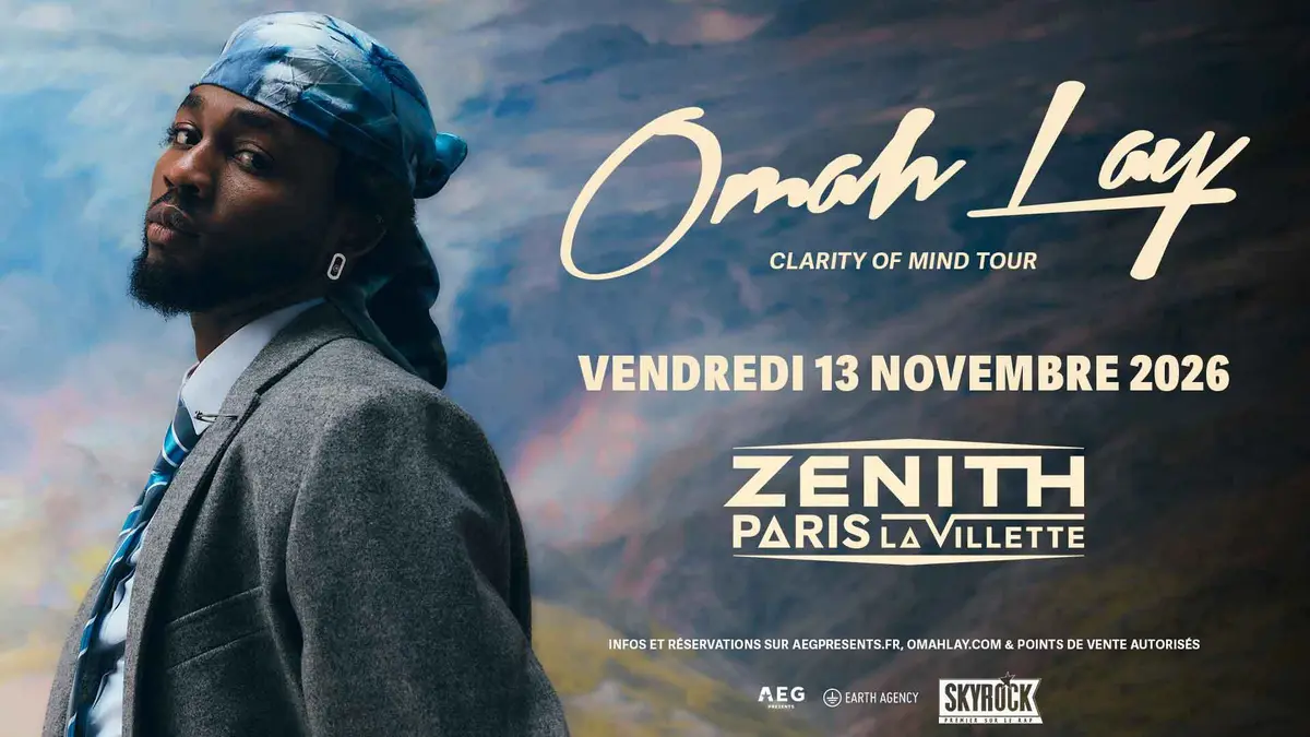 Omah Lay en concert au Zénith de Paris pour le Clarity of Mind Tour