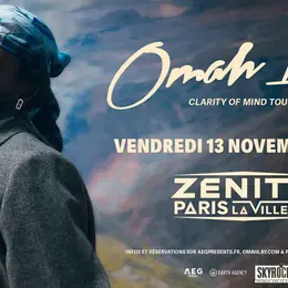 Omah Lay en concert au Zénith de Paris pour le Clarity of Mind Tour