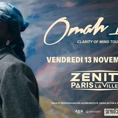 Omah Lay en concert au Zénith de Paris pour le Clarity of Mind Tour