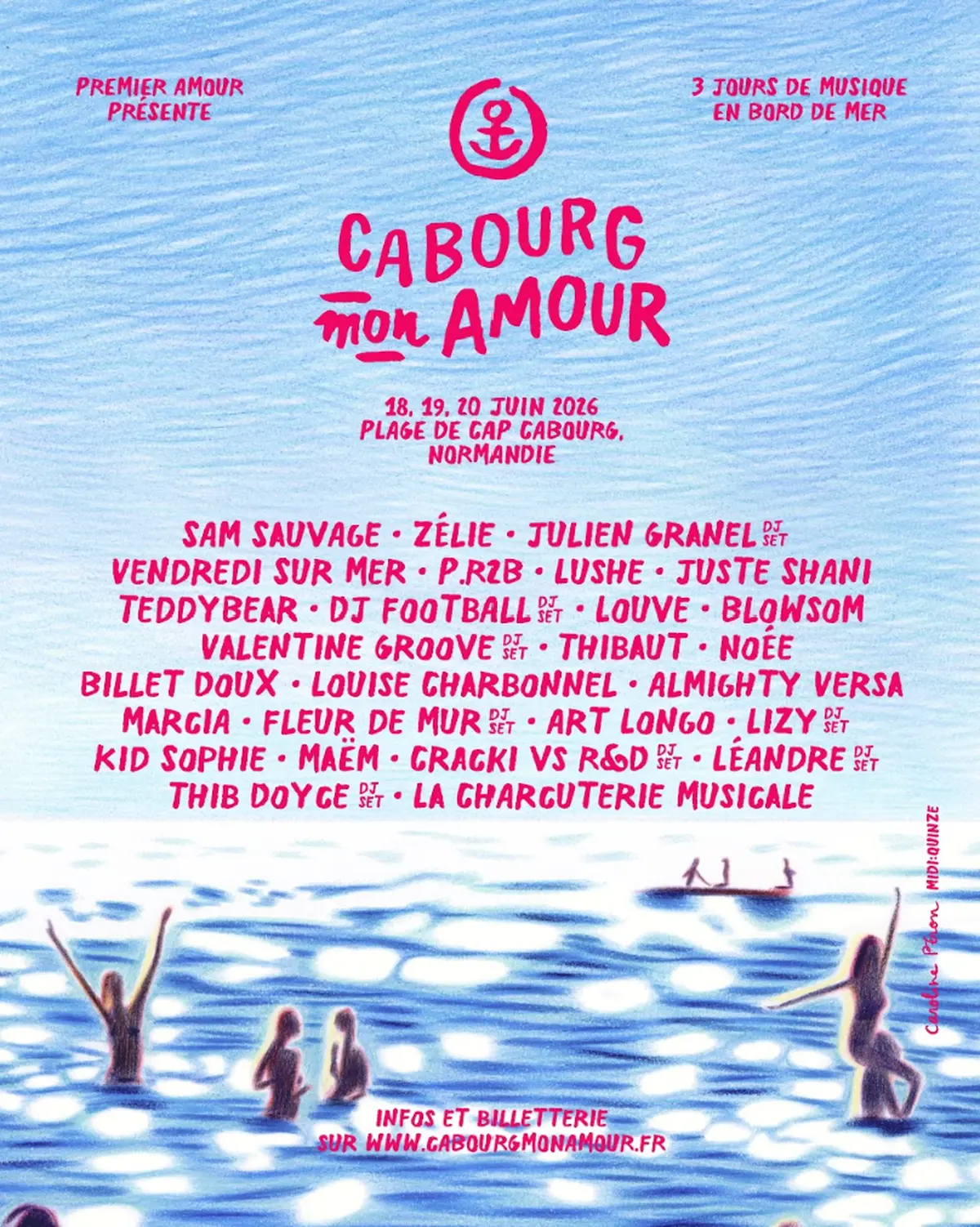 Festival Cabourg, Mon Amour : la programmation sur la plage de Cap Cabourg