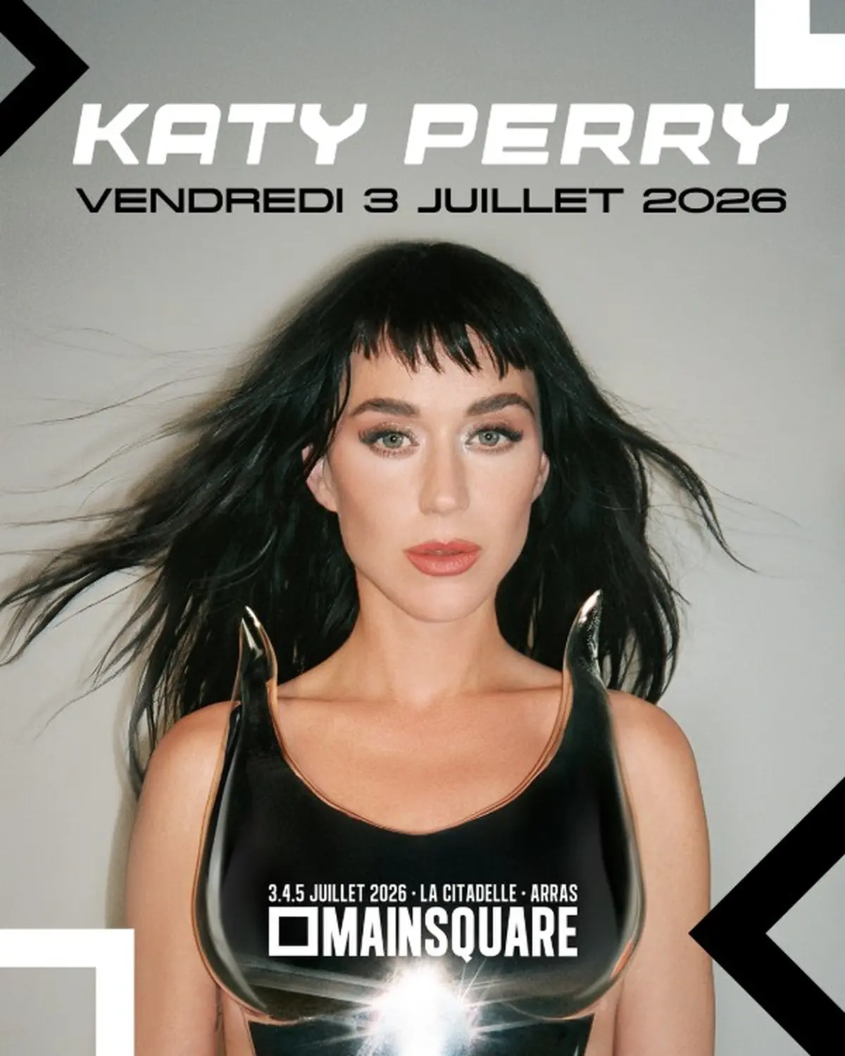 Katy Perry au Main Square Festival d'Arras : un retour très attendu sur la Grand' Place