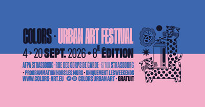 COLORS Urban Art Festival &agrave; Strasbourg : art urbain et fresques monumentales &agrave; l'AFPA