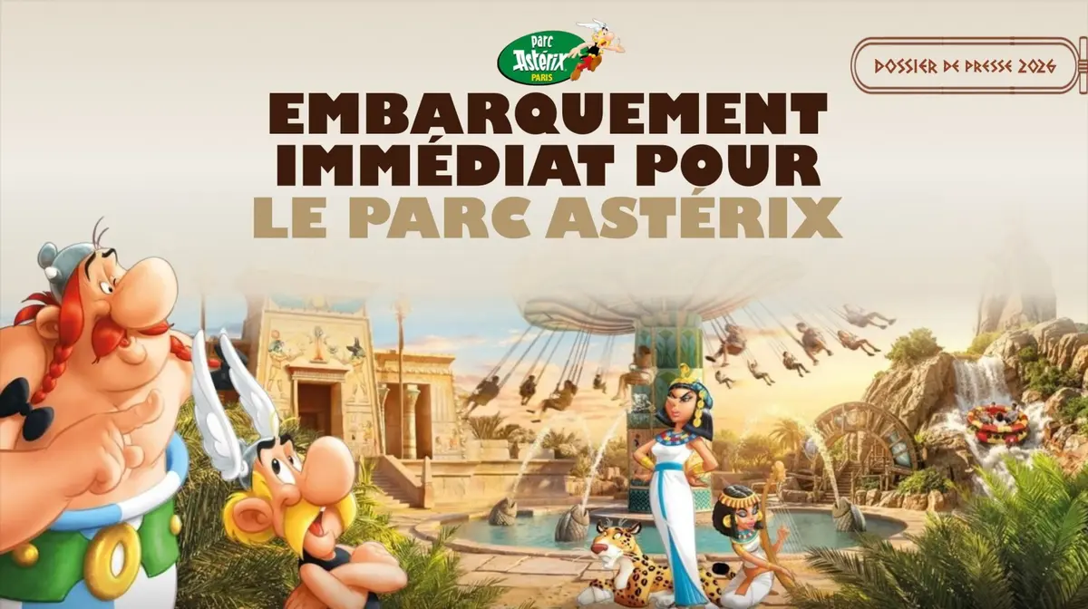 Parc Astérix à Plailly : la zone Égypte entièrement réinventée pour 2026