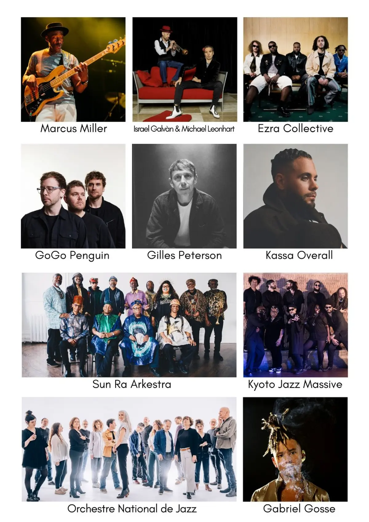 Marseille Jazz des cinq continents : la programmation du festival pour l'édition 2026