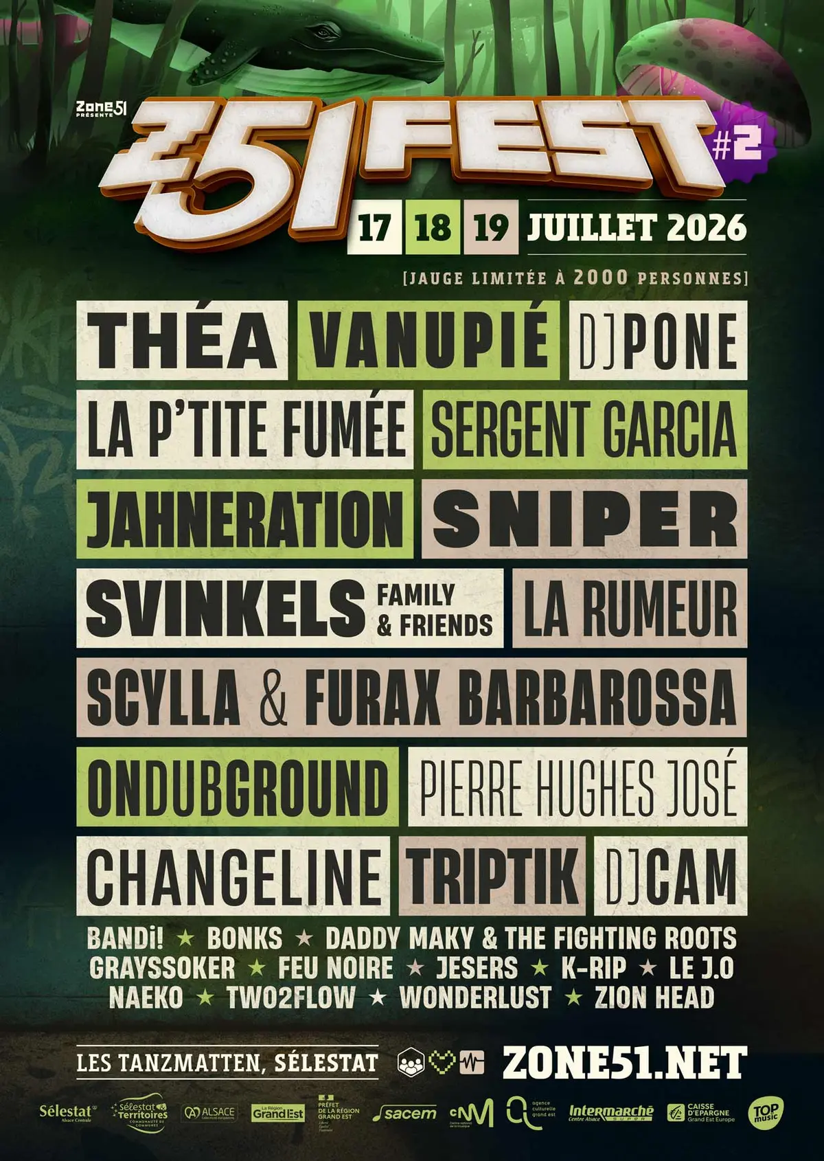 Z51 Fest : le festival de musique à Sélestat avec un line-up XXL