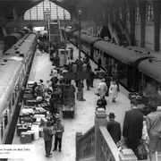 Exposition sur les paquebots transatlantiques à la Cité de la Mer de Cherbourg-en-Cotentin