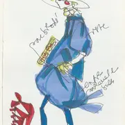 Exposition Christian Lacroix au Musée Réattu d'Arles : dessins, gribouillages et photographie