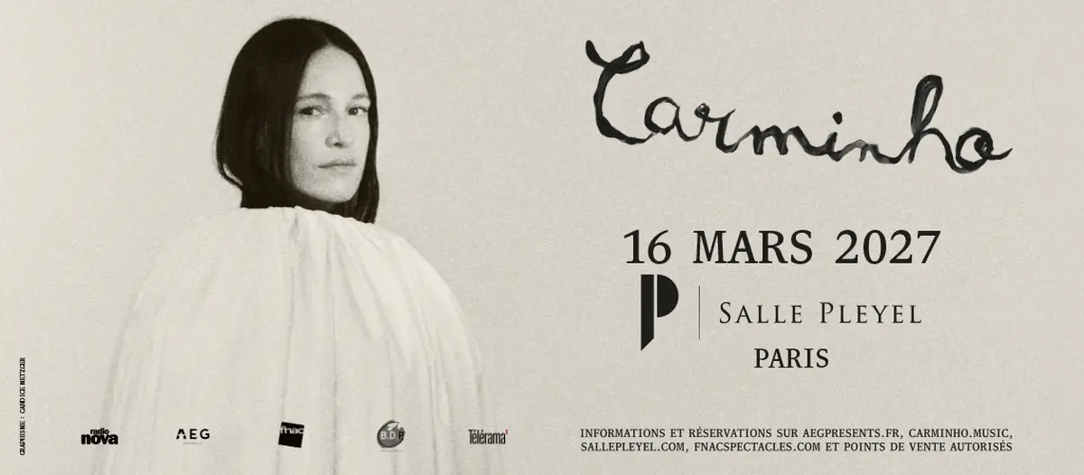 Carminho en concert à la Salle Pleyel de Paris