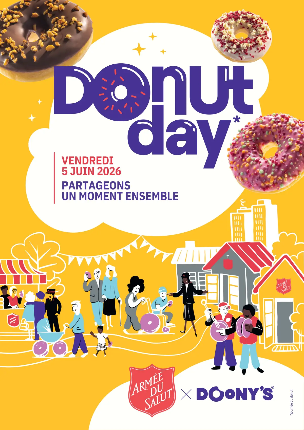 Le Donut Day de l'Armée du Salut à Strasbourg