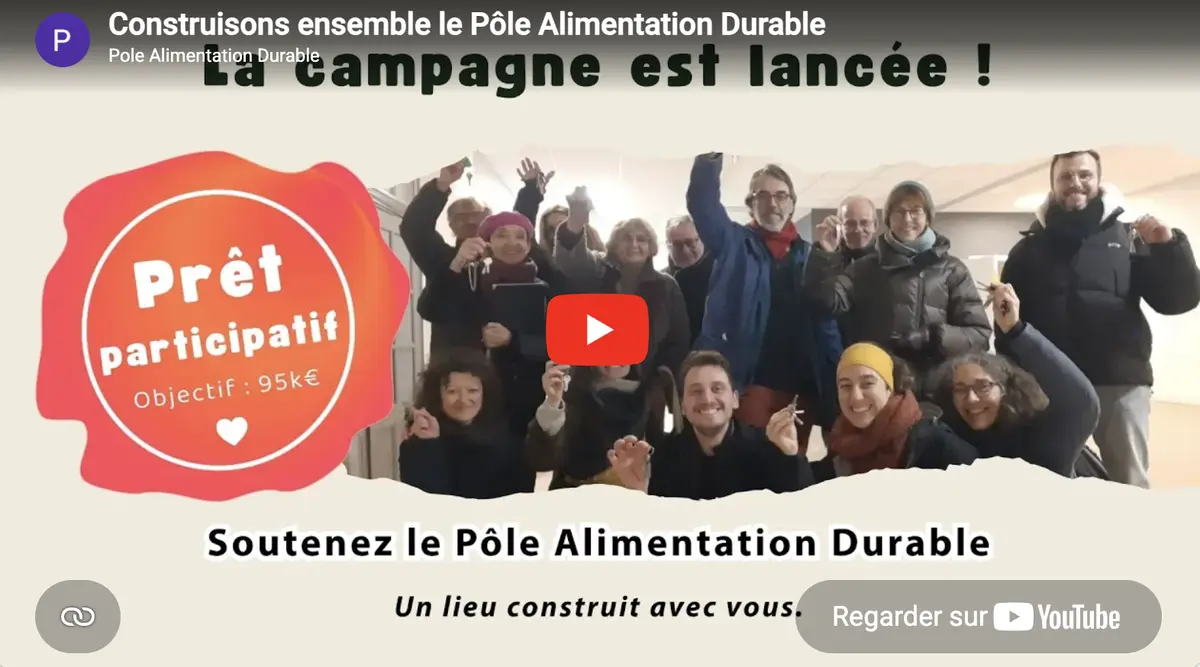 Les Strasbourgeois peuvent soutenir l'ouverture d'un tout nouveau lieu dédié à l'alimentation durable dans le quartier Gare avant le 10 juillet 2026