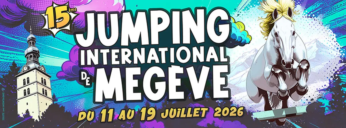 Le Jumping International de Megève fête sa 15e édition sur le thème du Pop Art