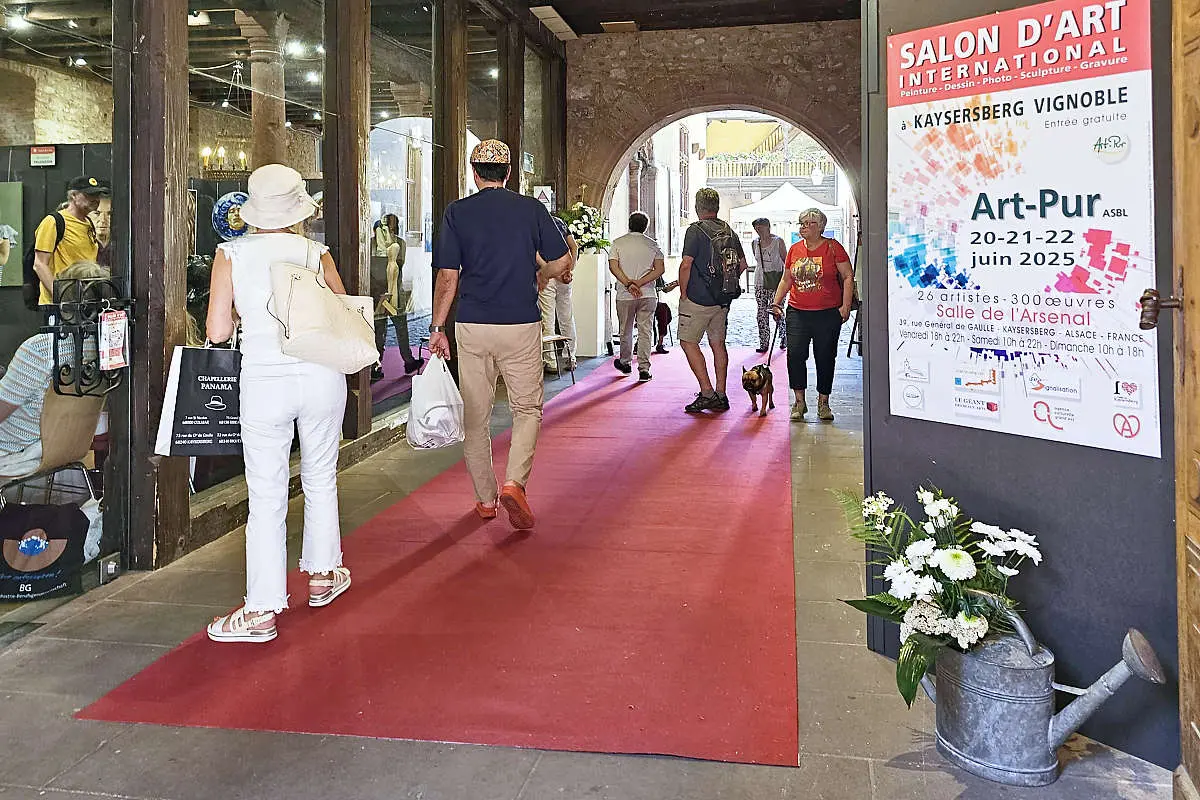 Salon Art-Pur à Kaysersberg : une exposition d'art accessible à tous à l'Arsenal
