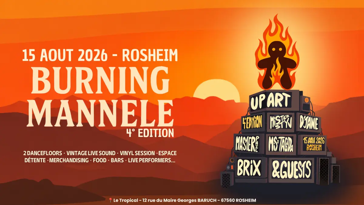 Burning Mannele : la soirée électro à Rosheim qui fait vibrer l'Alsace