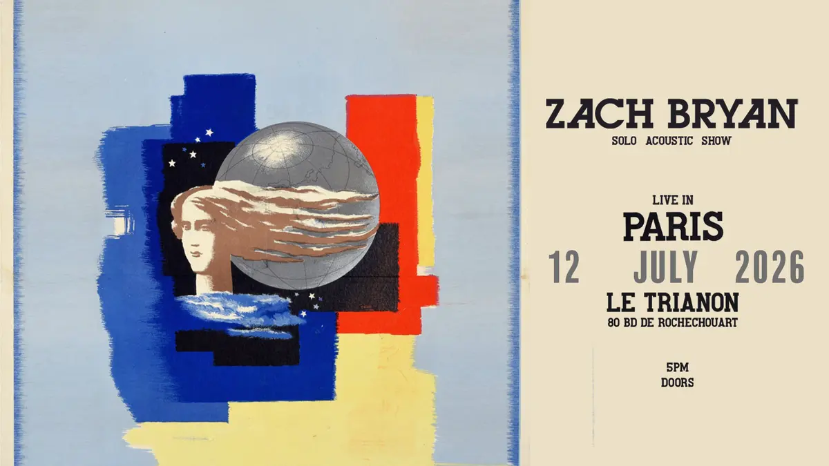 Zach Bryan en concert acoustique au Trianon à Paris