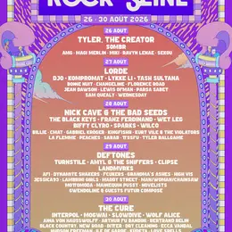 Rock en Seine 2026 : la sélection Club Avant Seine et les 2 ultimes noms qui rejoinent la programmation 2026