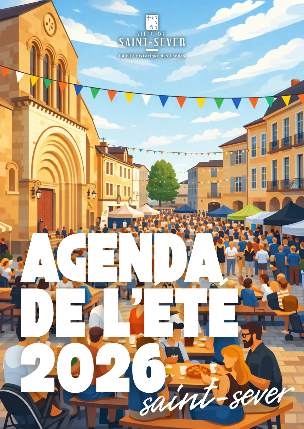 Saint-Sever dévoile son agenda de l'été 2026 et les habitants des Landes peuvent déjà le consulter ou le recevoir directement dans leur boîte aux lettres