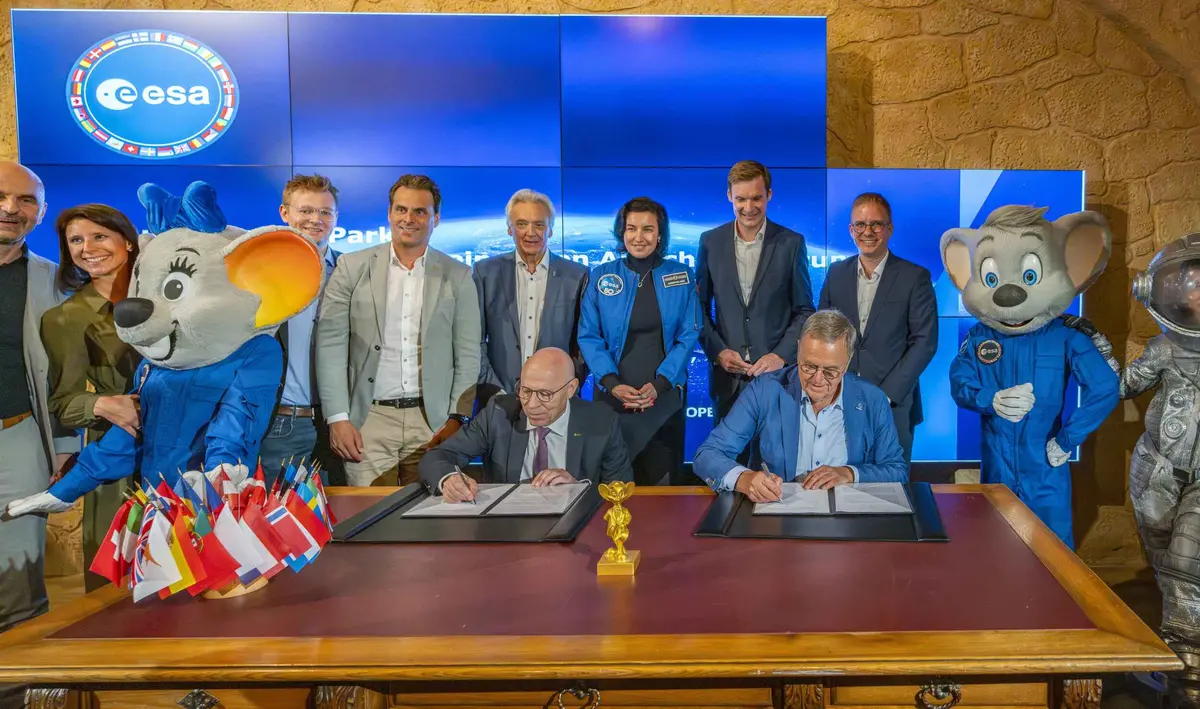 Europa-Park s'associe à l'ESA pour créer un quartier dédié à l'espace d'ici 2028 et ce nouveau grand huit à Rust va tout changer