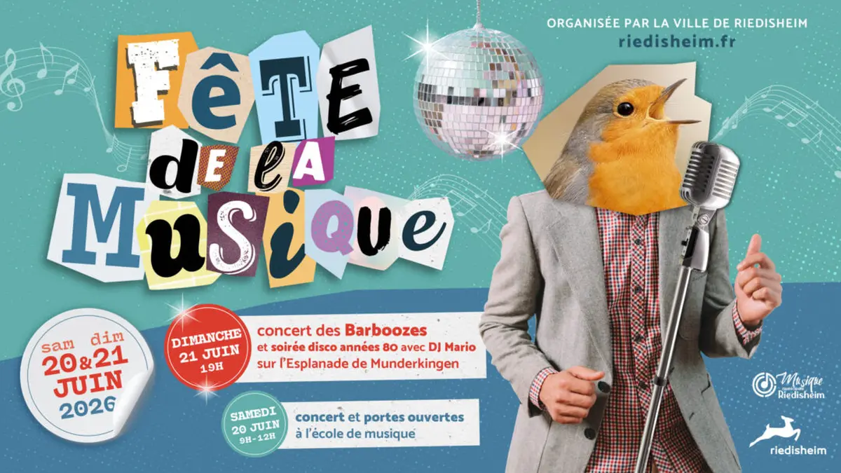 Fête de la Musique à Riedisheim : concert et portes ouvertes à l'école de musique