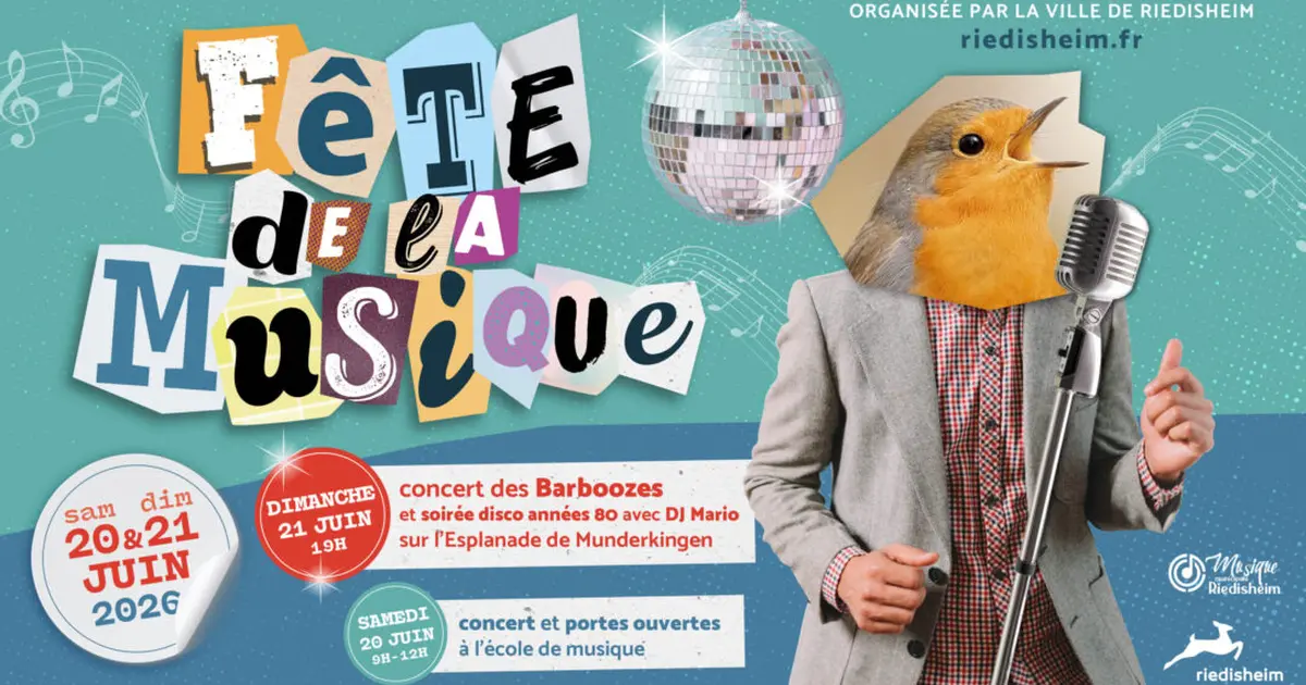 Fête de la Musique à Riedisheim : concert et portes ouvertes à l'école de musique