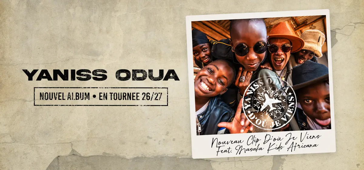 Yaniss Odua et FNX en tournée avec un nouveau show