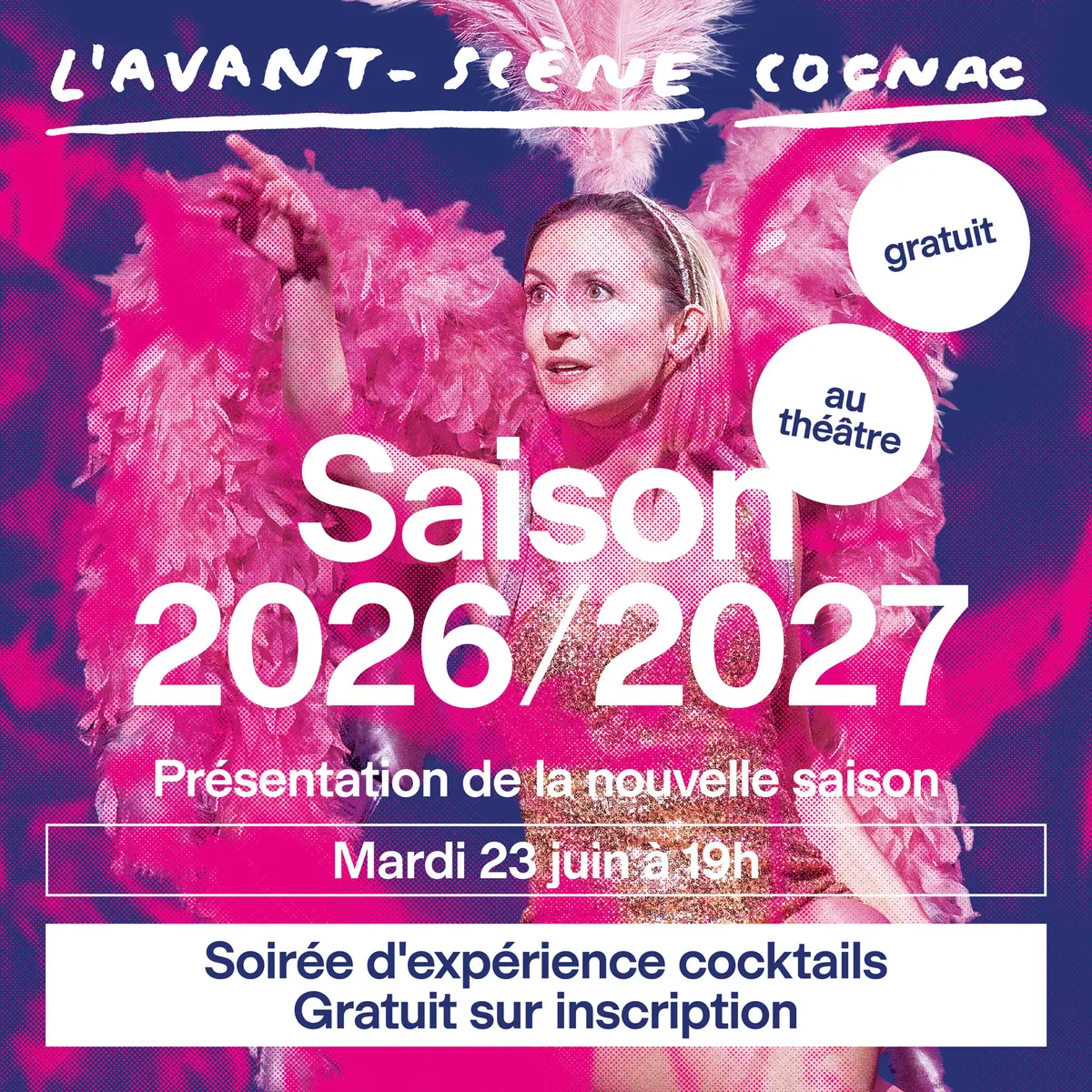 Présentation de la saison 2026/2027 au Théâtre L'Avant-Scène de Cognac