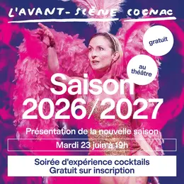 Présentation de la saison 2026/2027 au Théâtre L'Avant-Scène de Cognac