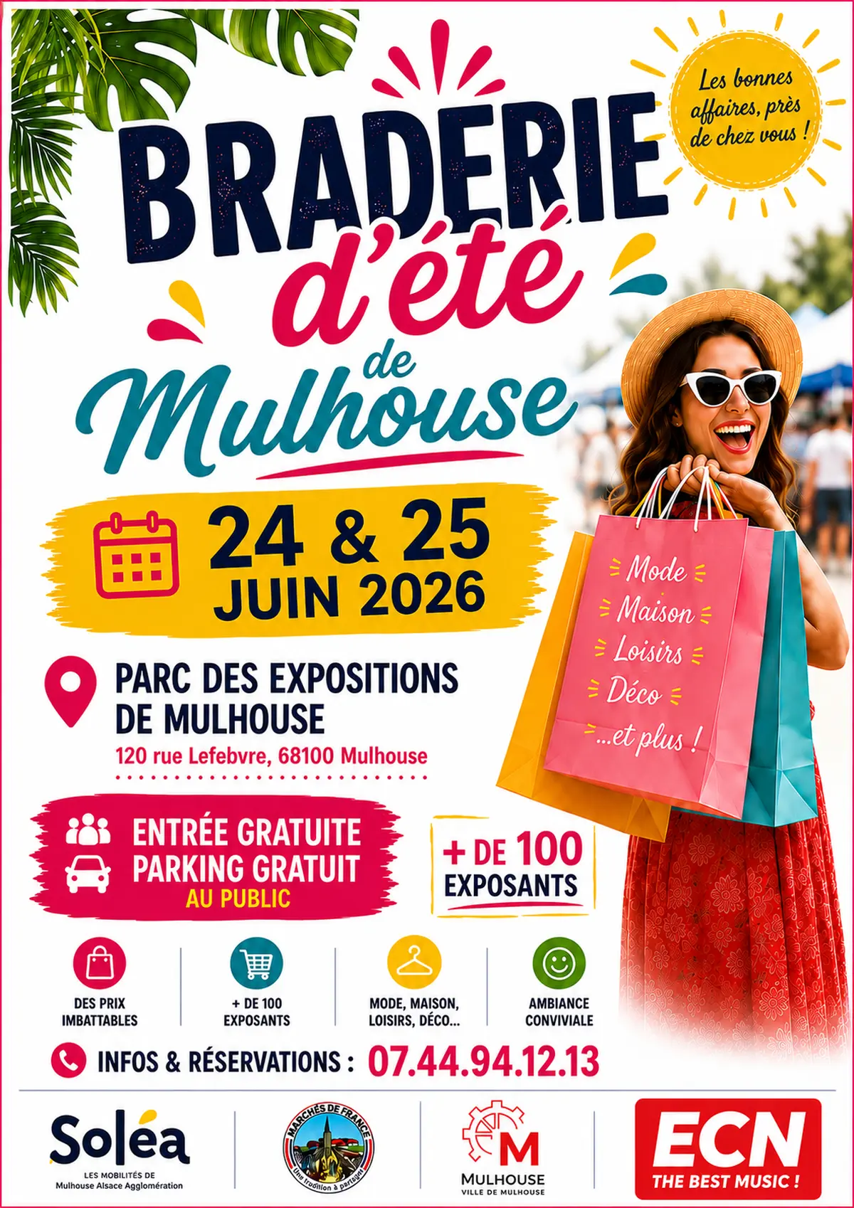Braderie d'été au Parc Expo