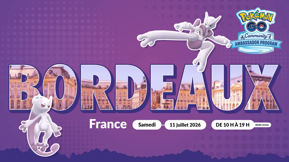 Pokémon GO Fest 2026 : la Célébration de la communauté à Bordeaux