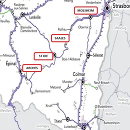 Ligne Épinal Strasbourg coupée 4 mois à partir de juillet 2026 : voici ce que les 5 000 voyageurs quotidiens doivent absolument savoir avant de prendre le train