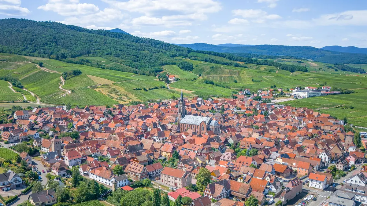 Diffusion du Village Préféré des Français à Dambach-la-Ville