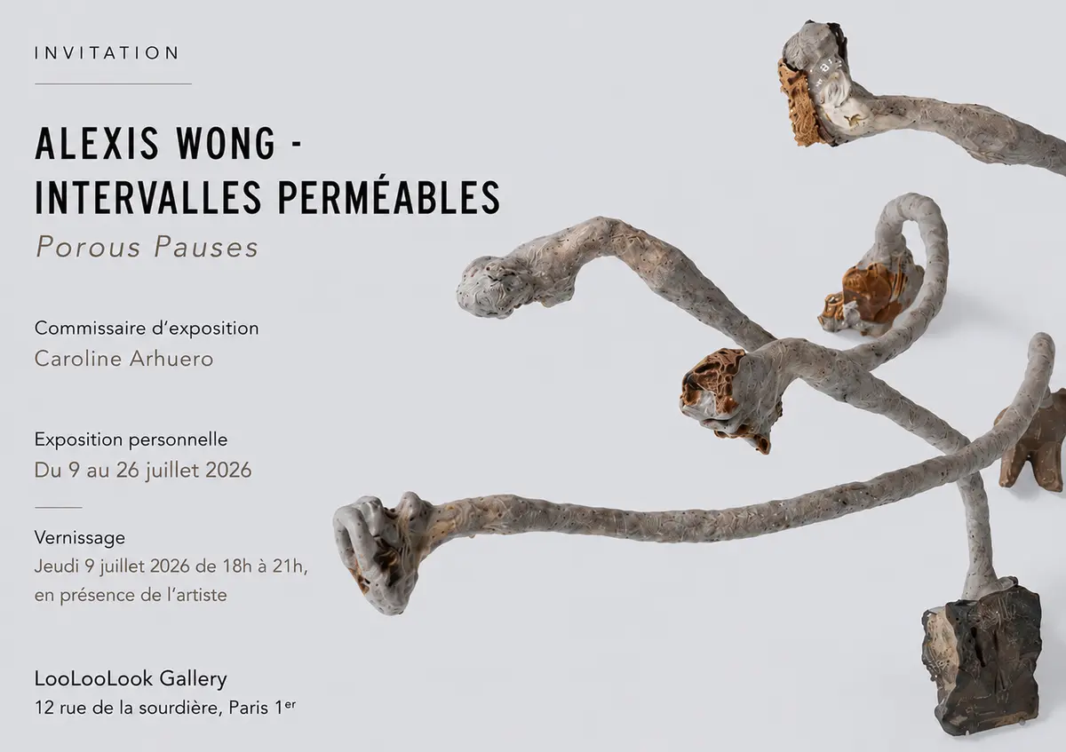 Exposition d'Alexis Wong à la LooLooLook Gallery de Paris : Intervalles perméables