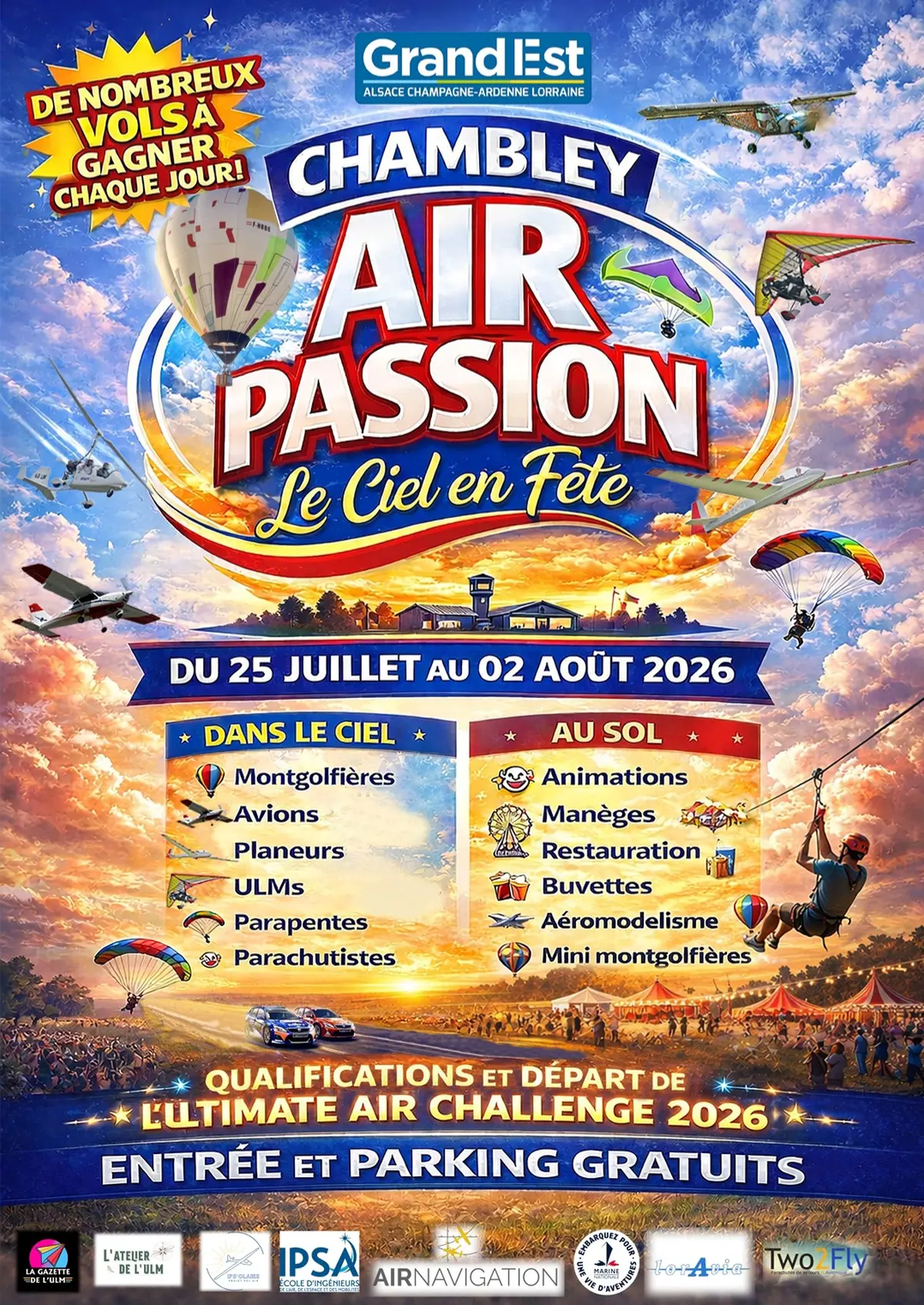 Chambley Air Passion : une fête aéronautique à Chambley Planet'Air