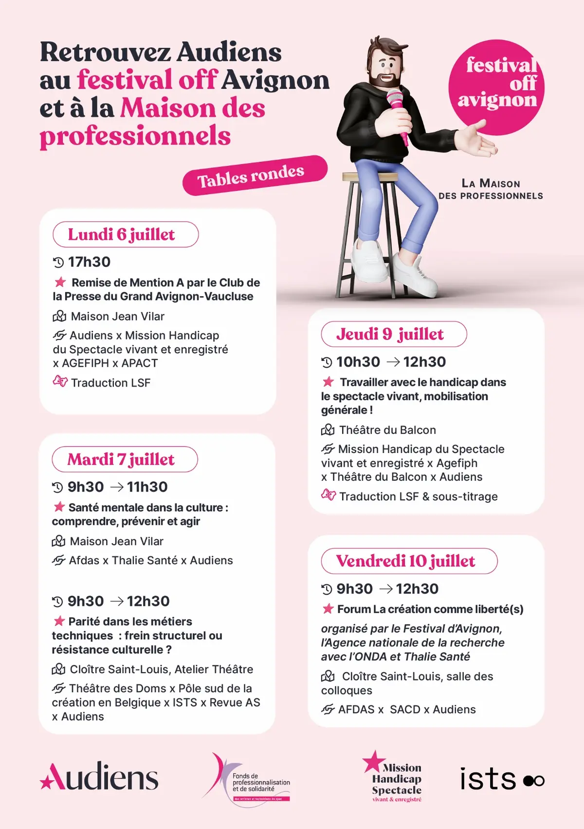 La Maison des Professionnels du Festival Off d'Avignon